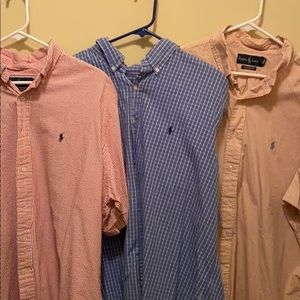 Ralph Lauren men’s short sleeve button down bundle